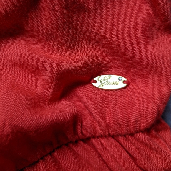 Guess Halter Dress Burnt Orange Women's Medium - Picture 4 of 7